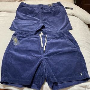 BRAND NEW Ralph Lauren Polo Corduroy Shorts-Rich Blue